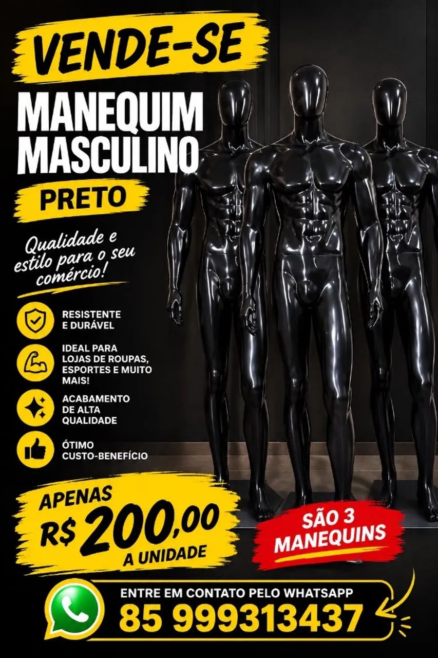 Manequim masculino 