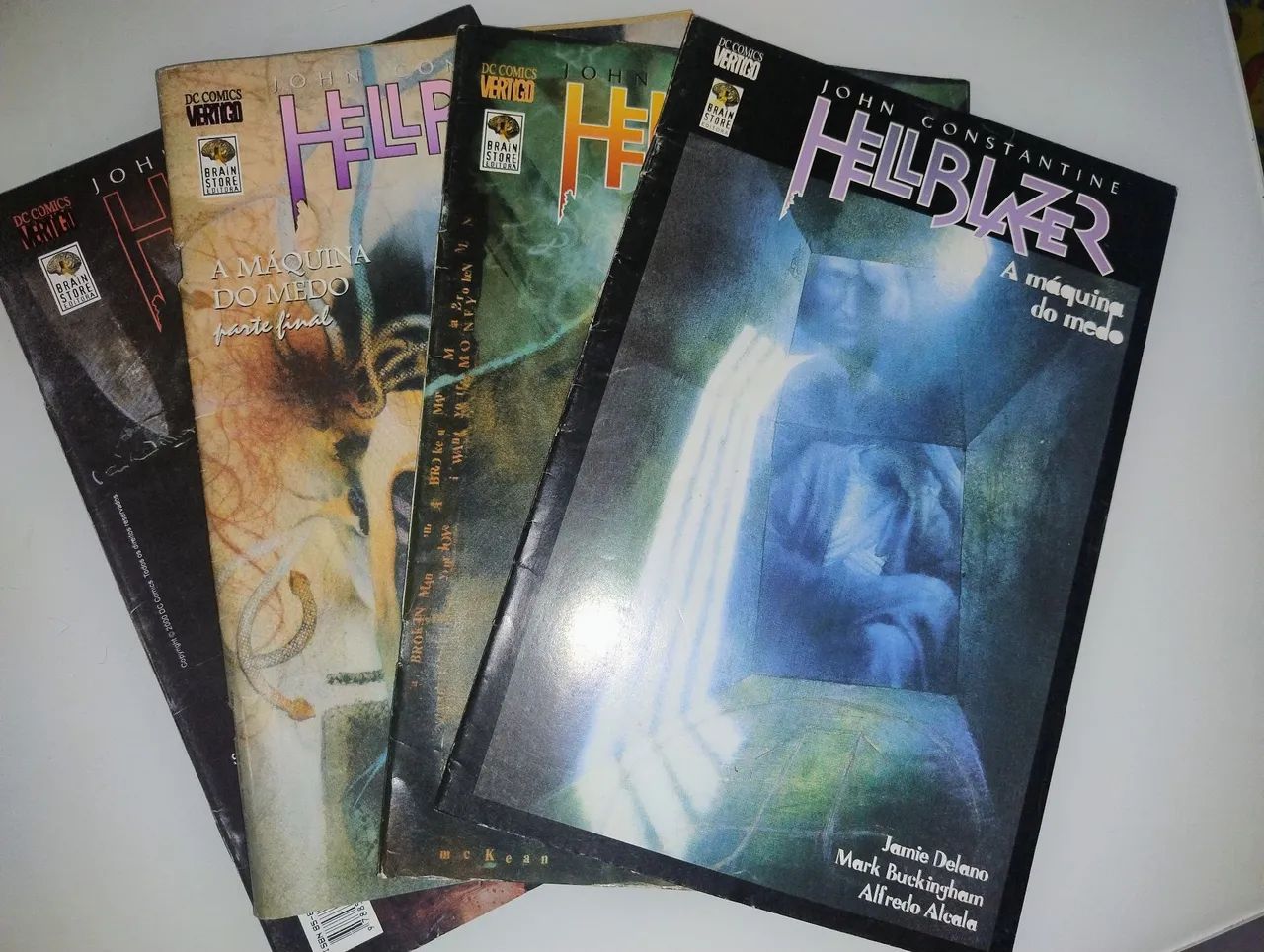 Coleção máquina do medo - Hellblazer