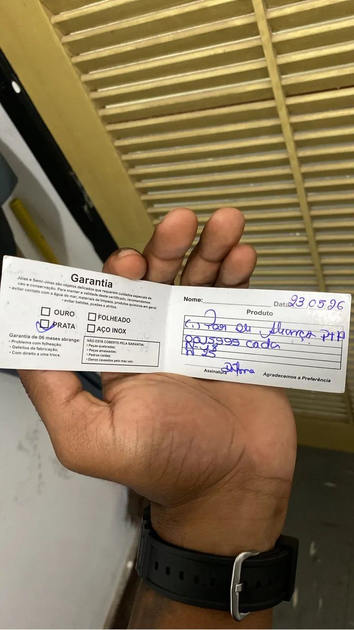 Aliança de prata - Foto 3