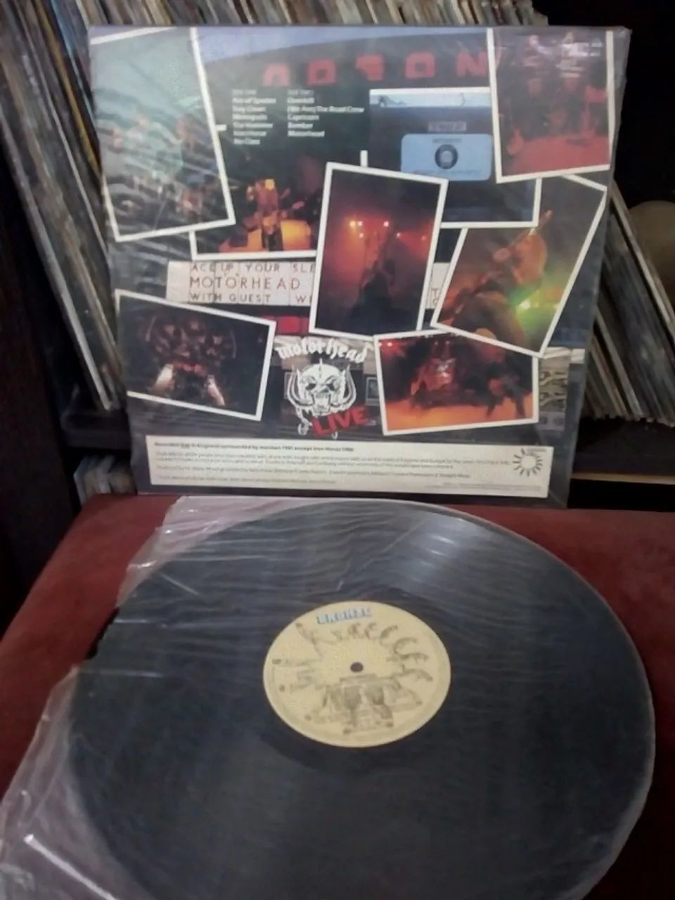 LP Motorhead No Sleep til Hammersmith disco de vinil - Foto 2