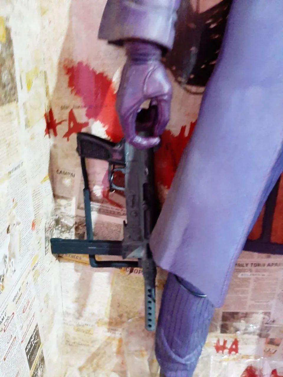NECA Joker Heath Ledger 1/4 Batman Dark Knight 45cm. - Foto 4