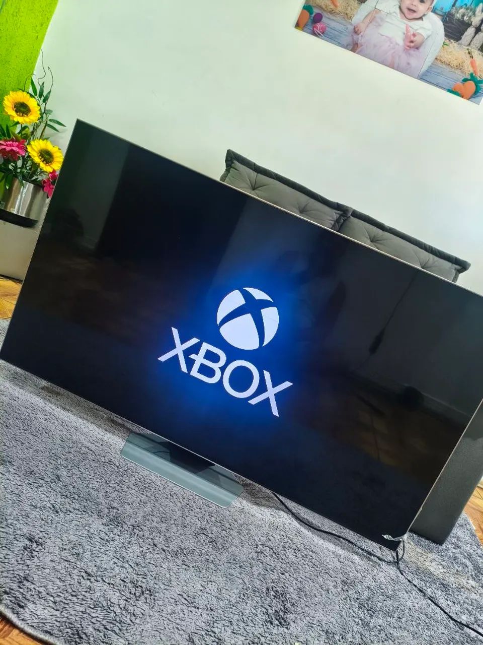 SMART TV 4K SAMSUNG 55 POLEGADAS GIGANTE BARATA 3 EM 1 C X BOX E ALEXA R$1.950. ENTREGO!  - Foto 2