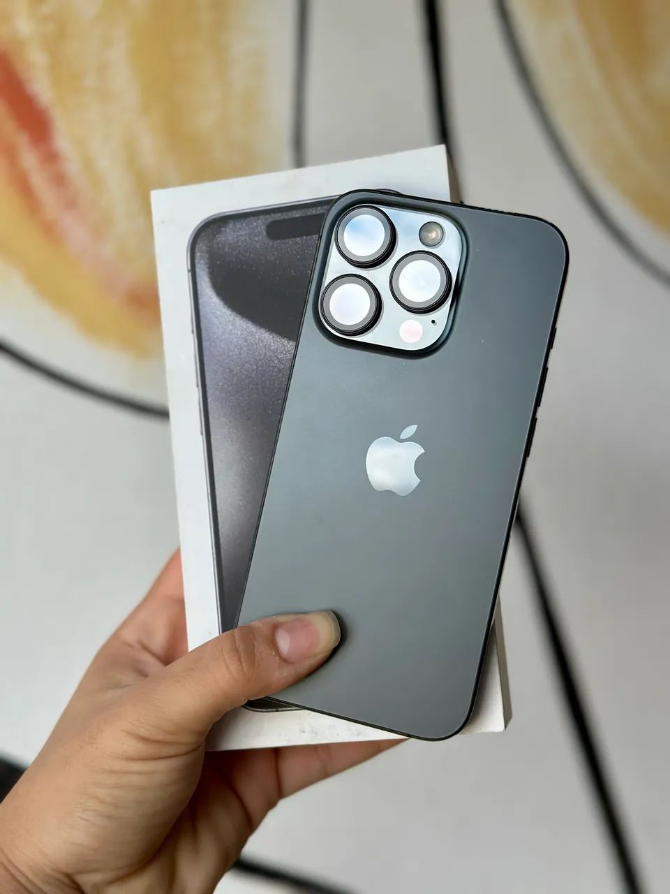 iPhone 15 Pro Preto - 128gb! IMPECÁVEL. - Celulares e Smartphones