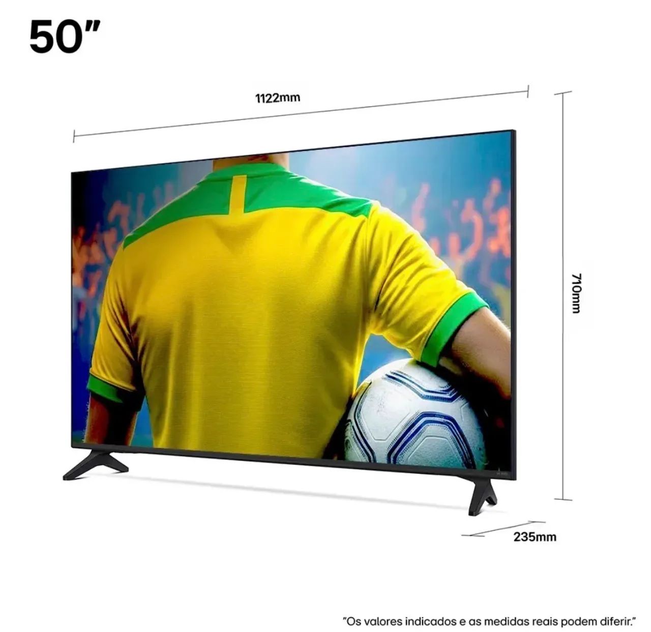 Smart TV 4K 50" LG QNED73