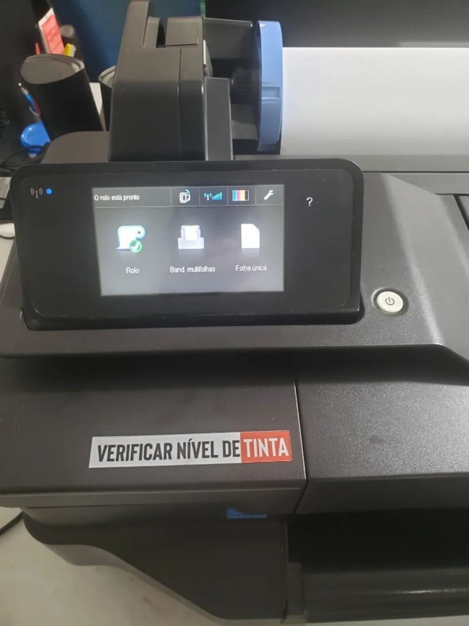 Plotter HP T120 com Bulk - Foto 4
