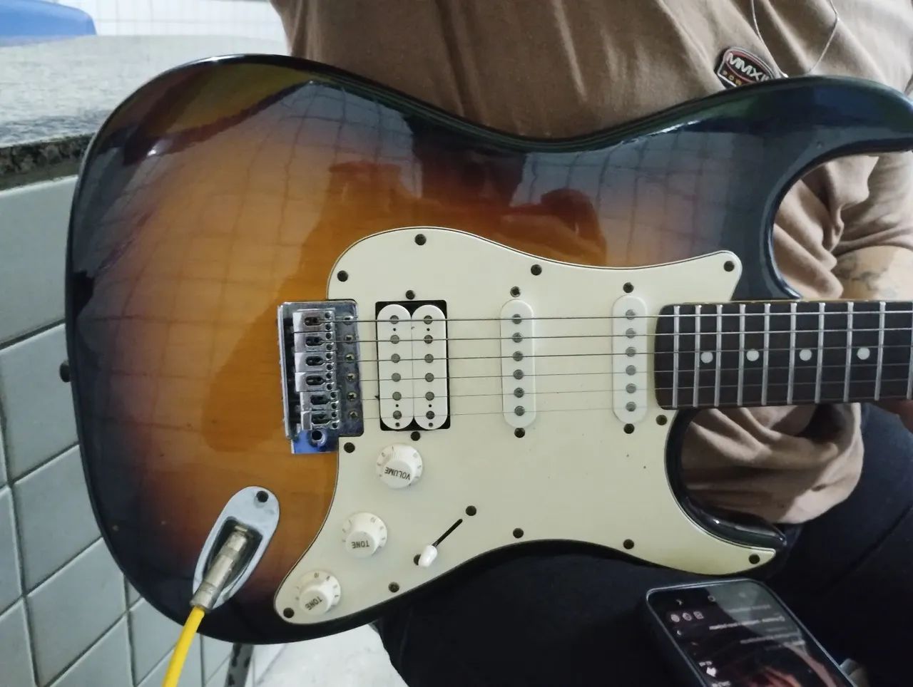 Guitarra stratocaster Eagle HSS - Foto 5