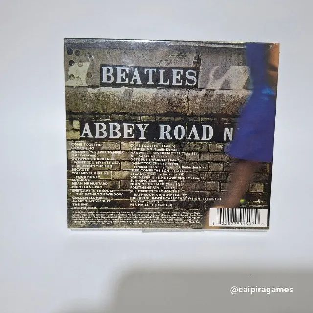 The Beatles Abbey Road - anniversary edition cd duplo lacrado