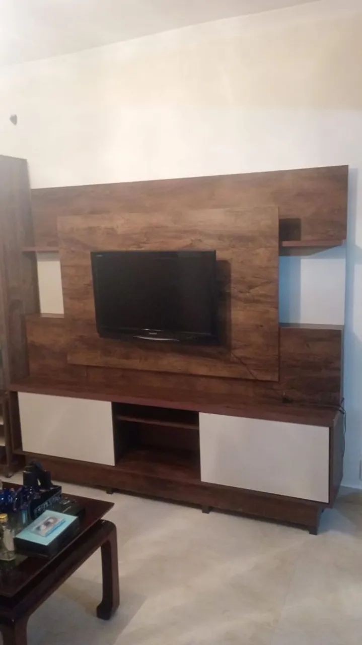 Painel para TV com Rack integrado - Foto 2