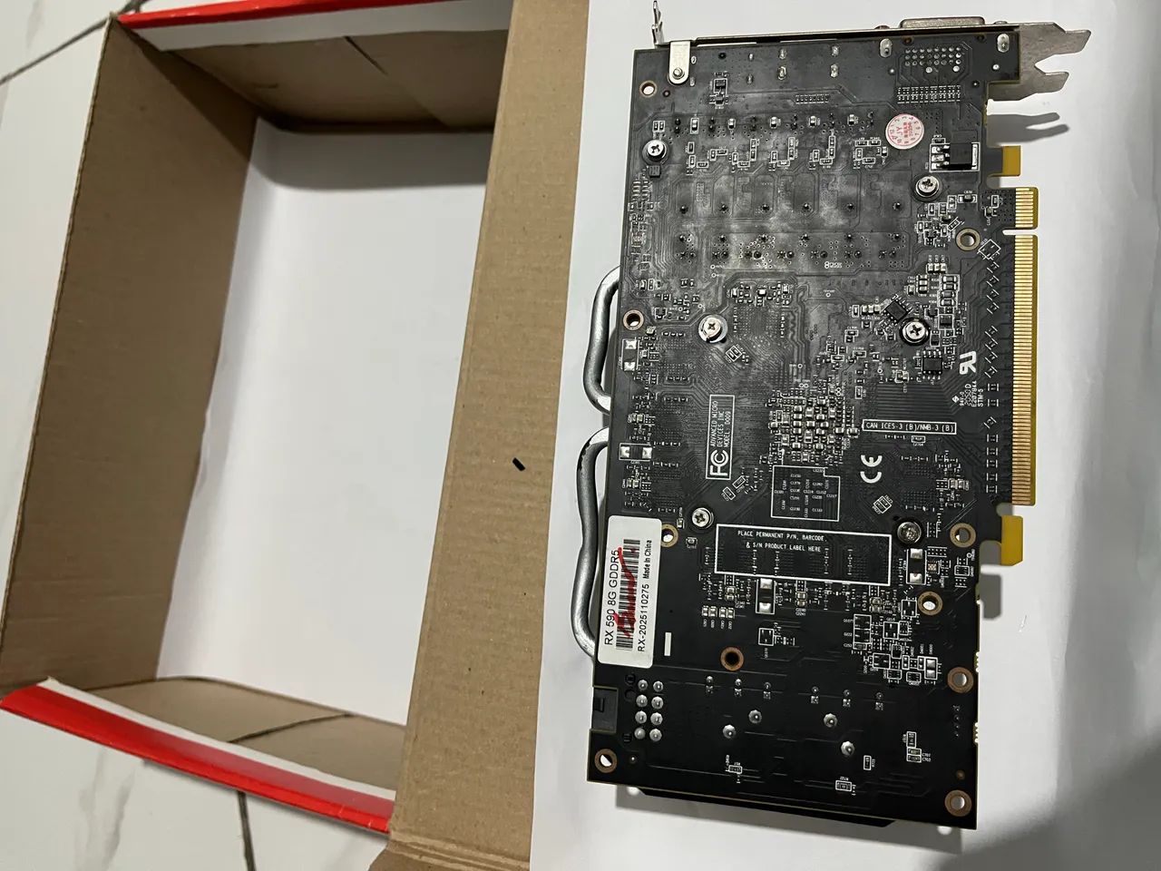 RX 590 GME com DEFEITO - Foto 2