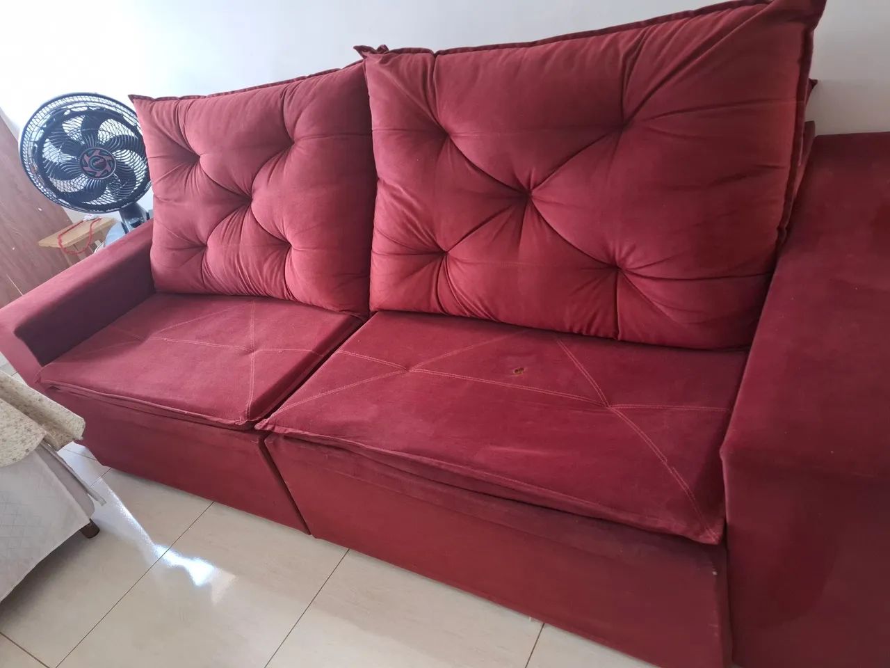 Sofa 4 lugares reclinável. 