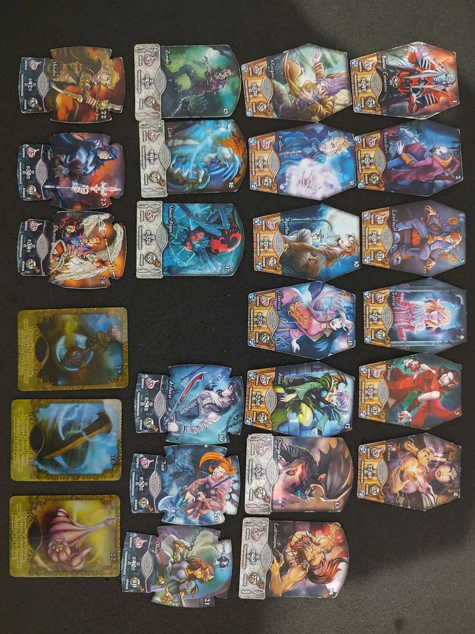 Coleção cards vampiros Elma chips 
