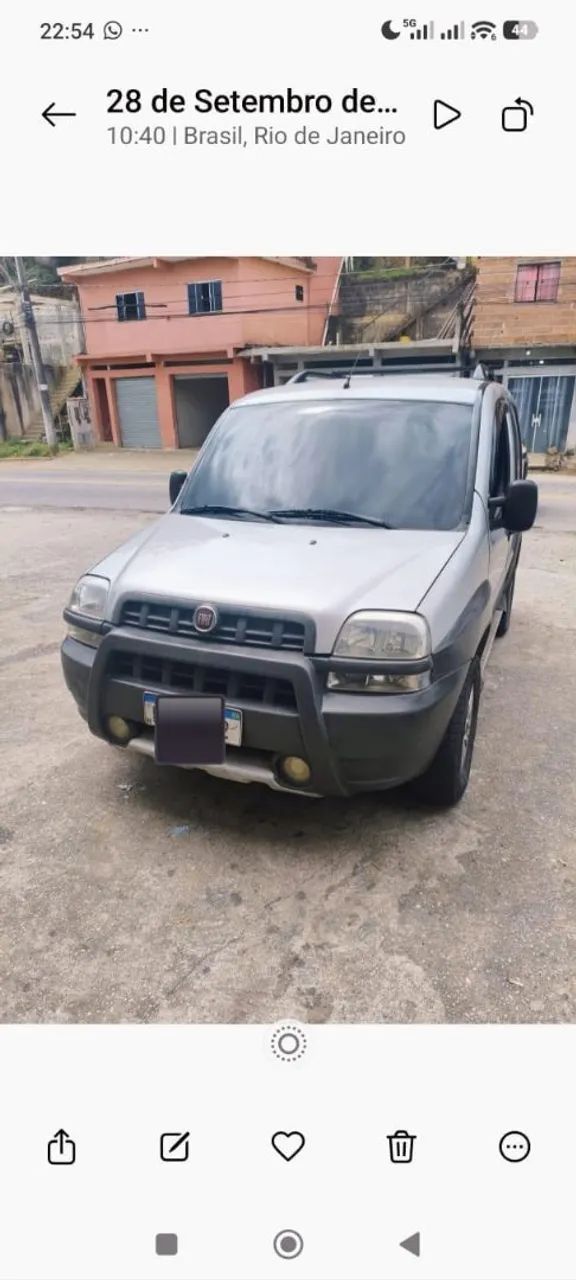Fiat Doblo Doblo Adv/Adv TRYON/LOCKER 1.8 Flex 2009