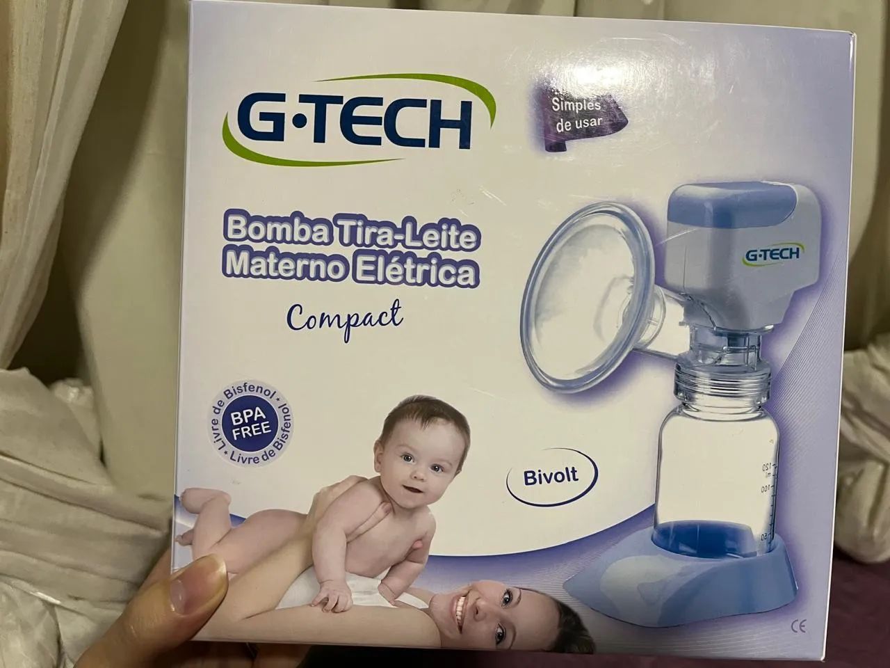 Bomba de tirar leite elétrica  - Foto 4