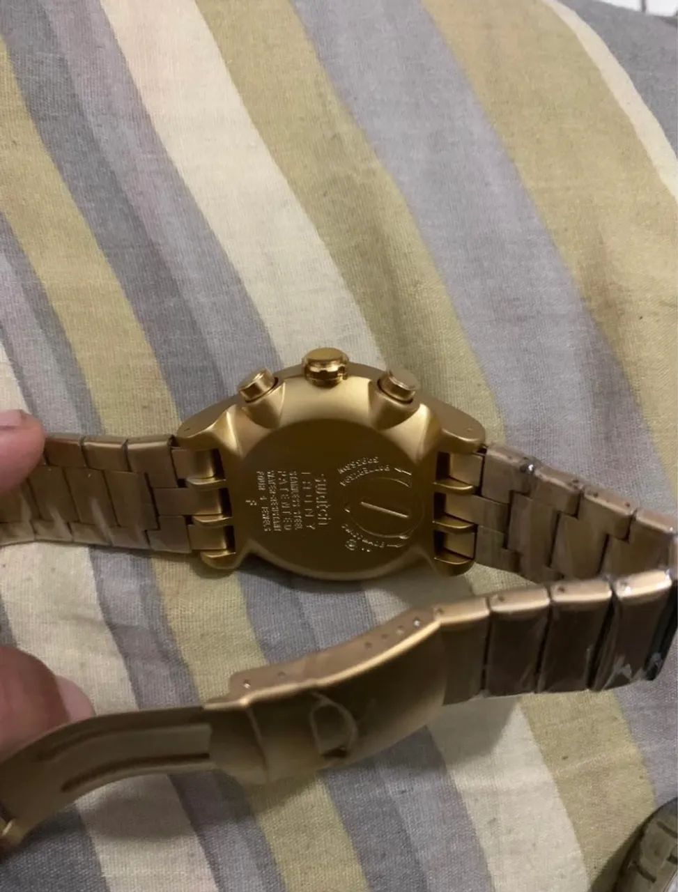 Relogio Swatch Dourado Funcional - Foto 3