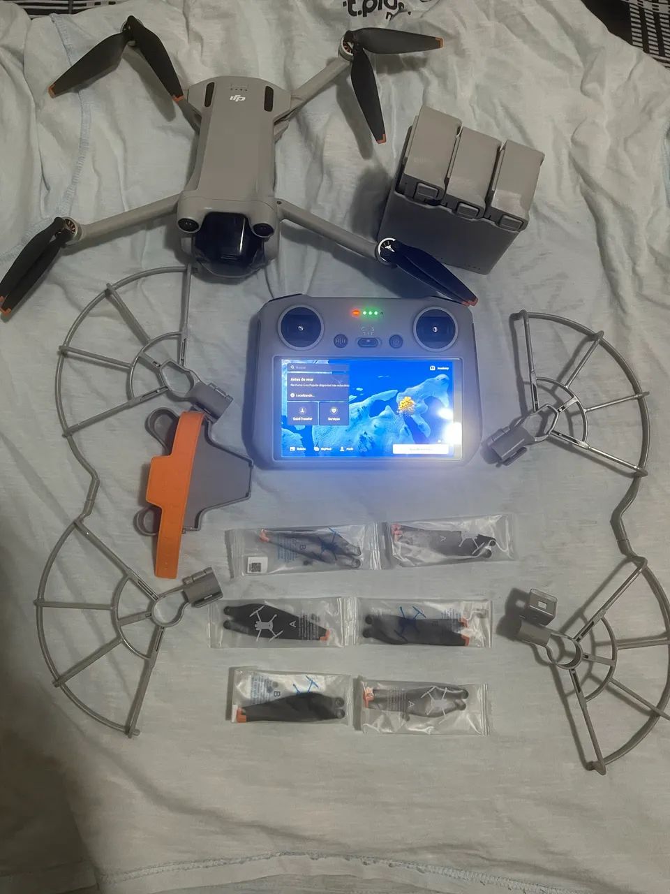 Drone mini 3 PRO, completo extremamente novo