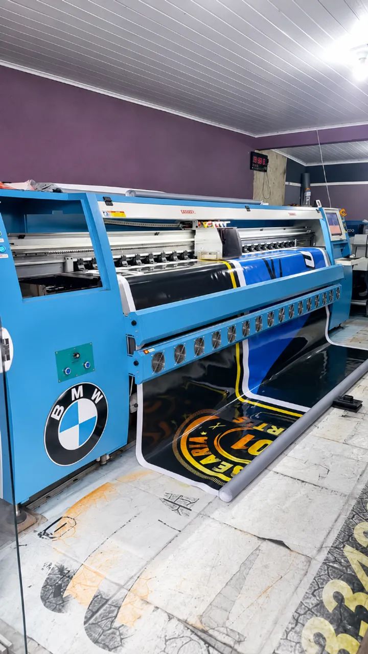 Máquina Impressão Digital - Plotter Allwin MAX 3208 (3,20m) + nobreak