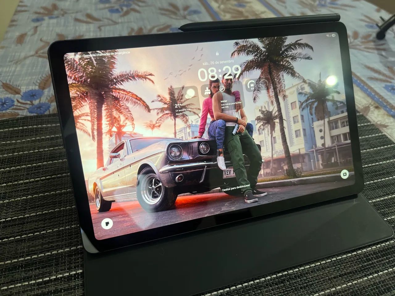 Tablet Samsung s6 lite 128gb última versão SMP625 ZERADO - Foto 3