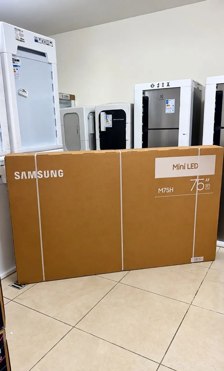 Smart TV Samsung 75 Polegadas | Lacrada | Nota Fiscal 