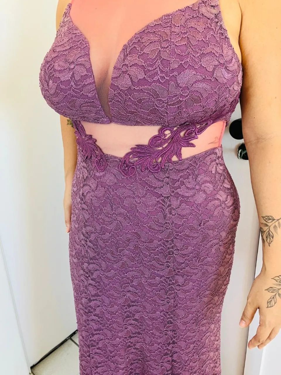 VESTIDO DE FESTA LILÁS - Foto 3