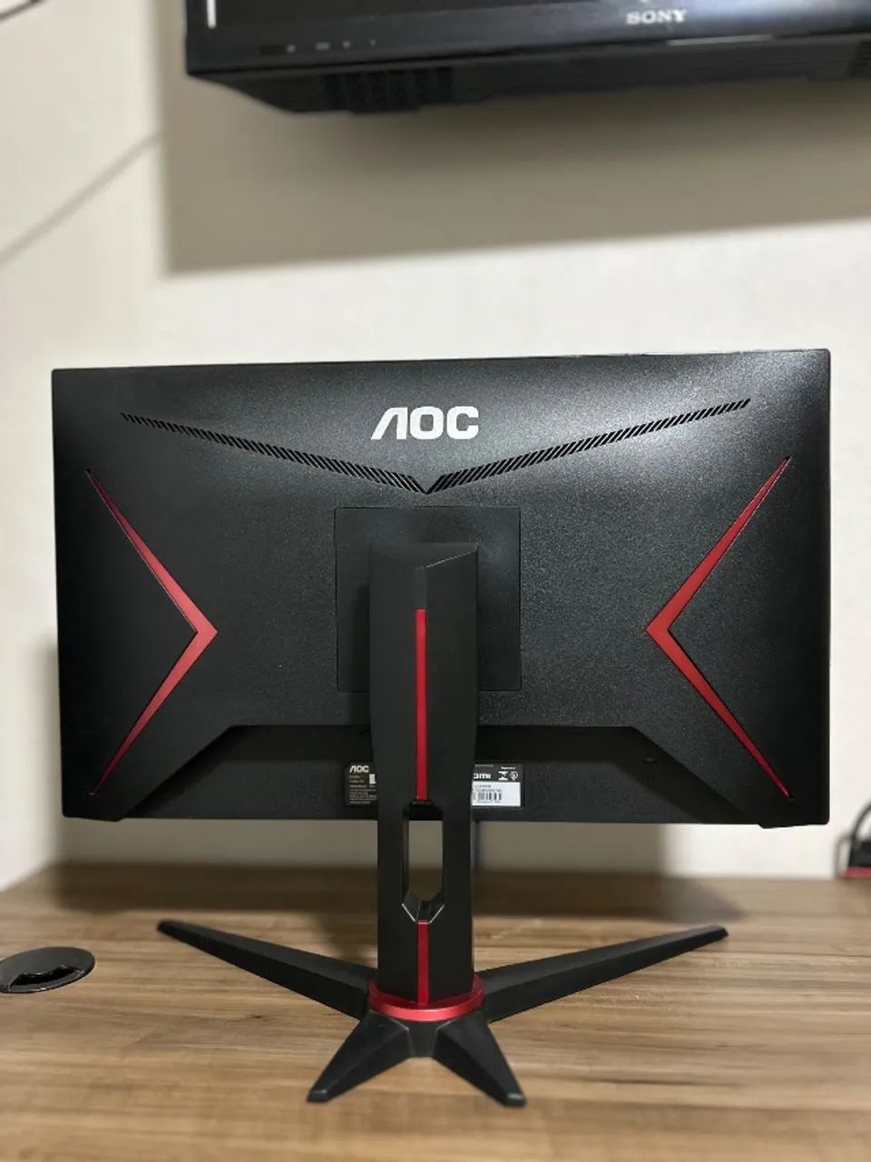 Monitor gamer  AOC 24" IPS Full HD 75 HZ 1MS FreeSync -  Modelo 24G2HE5 - Foto 5