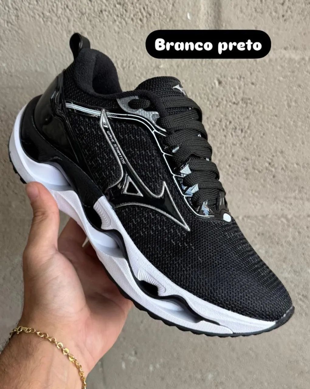 TÊNIS MIZUNO WAVE STRATOS 3 PRIMEIRA LINHA!  - Foto 2