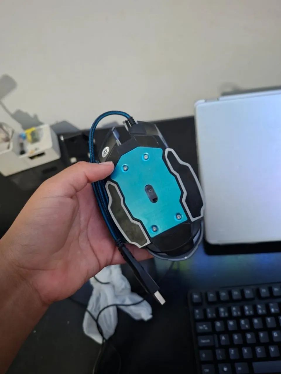 Mouse Gamer Ebox USB com Fio - 6 Botões - Foto 2