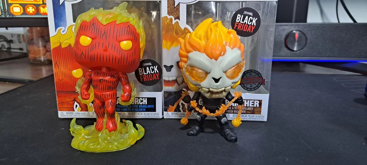 Funko pop tocha humana 559, ghost panter 863 - Foto 3