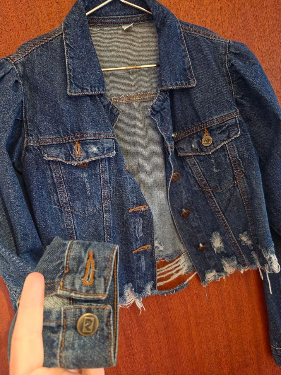 Jaqueta Jeans Juvenil  - Foto 4