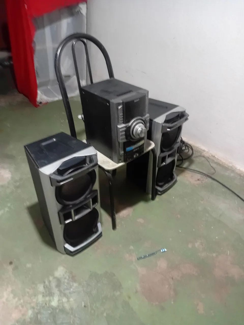 Som Sony 2000 de potência rms fones tocando perfeito so bola parada! 2