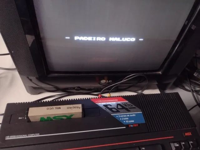 Padeiro Maluco - Cartucho Para Msx - Foto 4