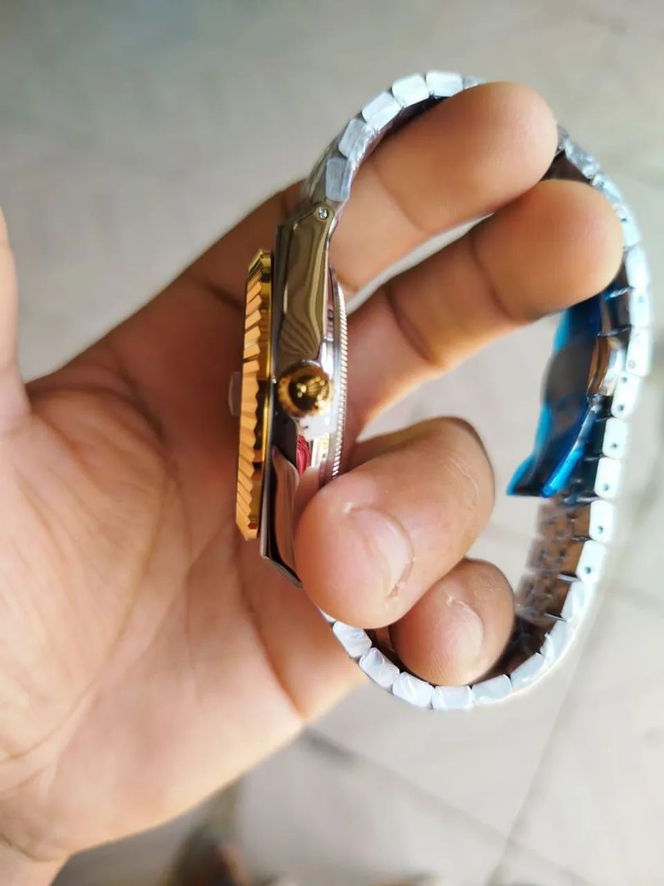 Rolex Masculino Datejust Aprova d'água  - Foto 2