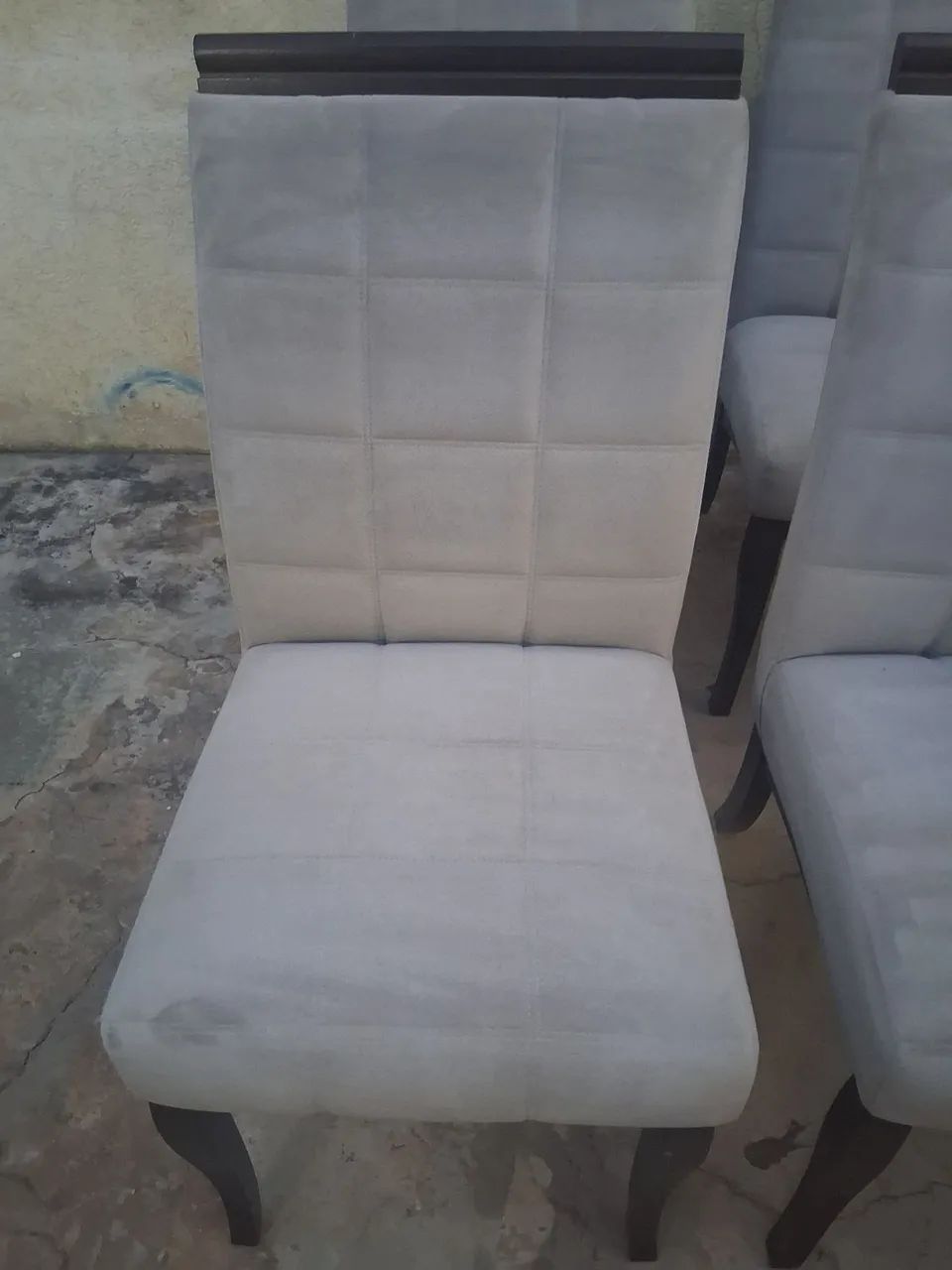 Vendo conjunto de cadeiras estofadas  - Foto 5