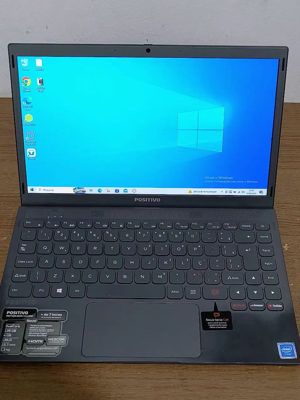 Notebook positivo 