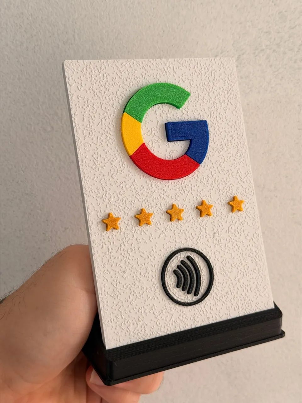 Plaquinha NFC GOOGLE