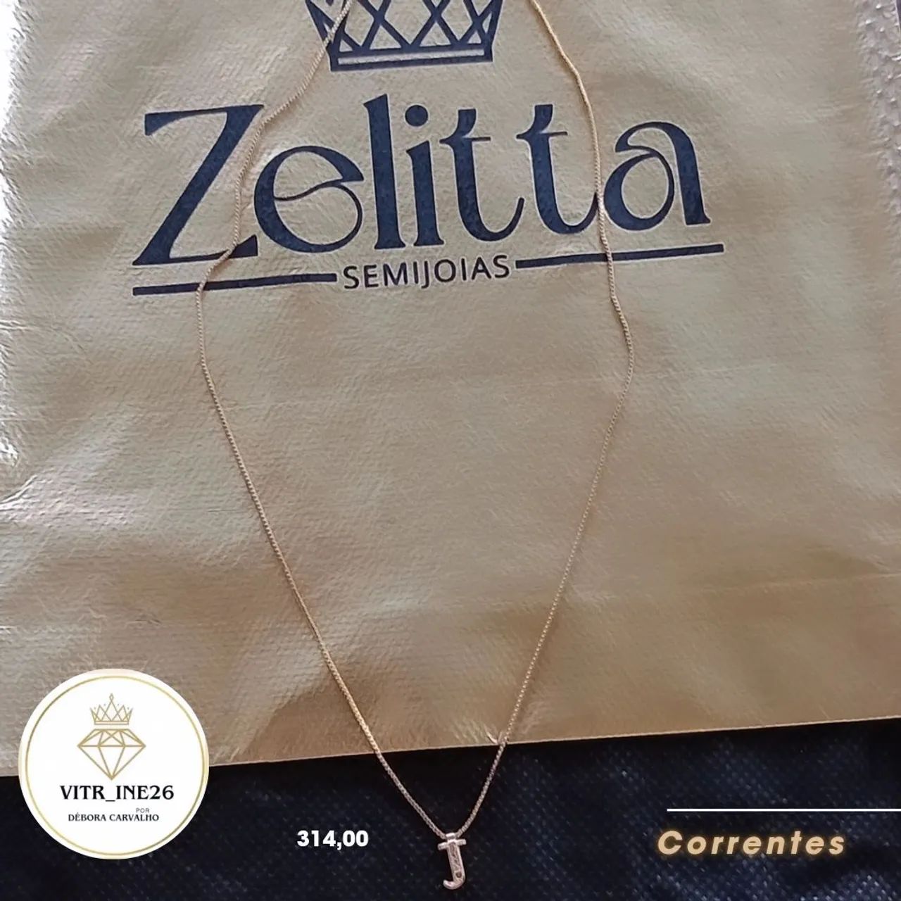 Corrente feminina zellita 
