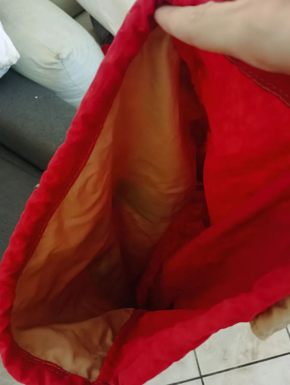 Mochila Kipling vermelha - Foto 3