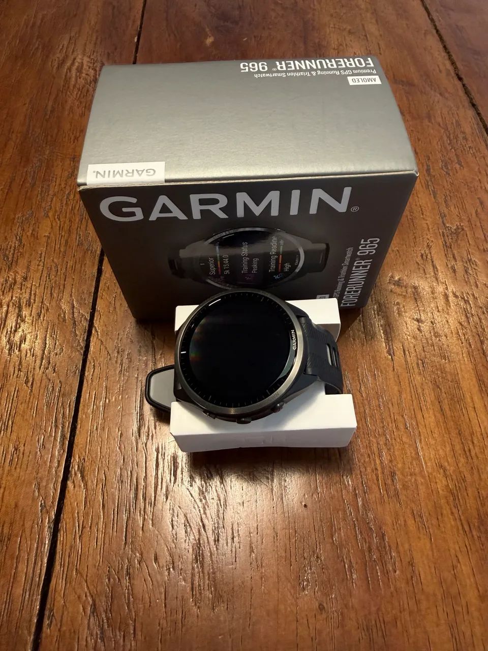 Garmin Forerunner 965 AMOLED - NUNCA USADO EM TREINO - Foto 3