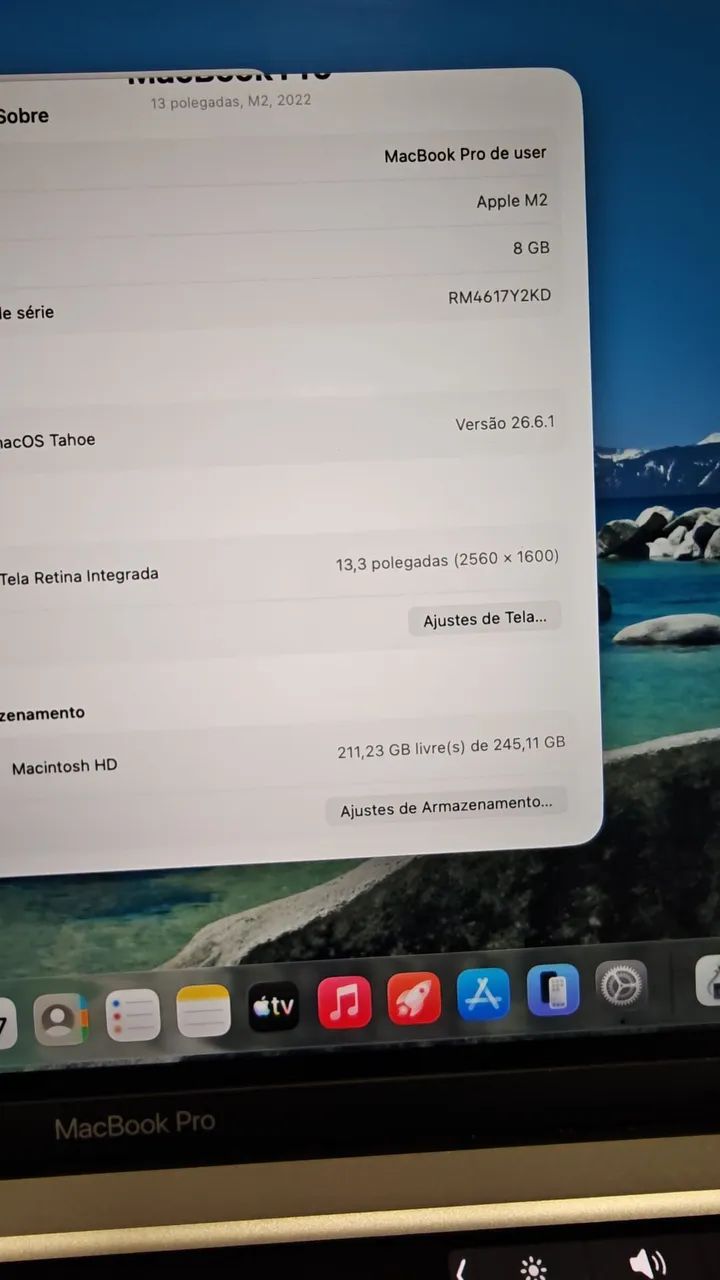 Macbook pro M2 lindo novo  - Foto 5