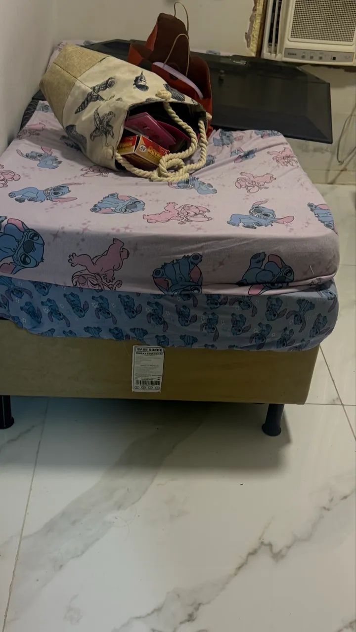 Cama solteiro com colchão  - Foto 2