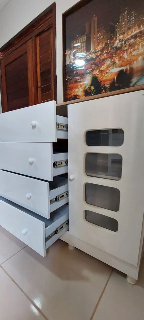 Gaveteiro, Cômoda e Sapateiro em MDF - Foto 3