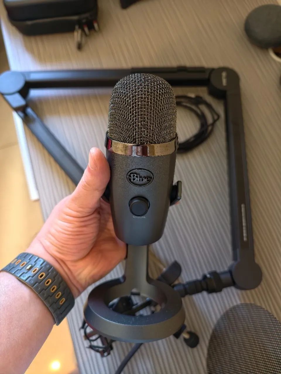 Microfone Blue Yeti Nano + Acessórios - Foto 4