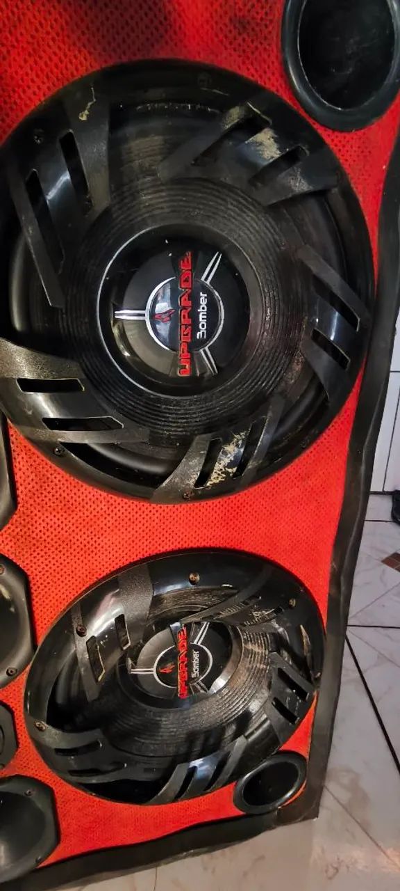 Caixa de Som Automotiva Completa - Funcionando - Foto 2