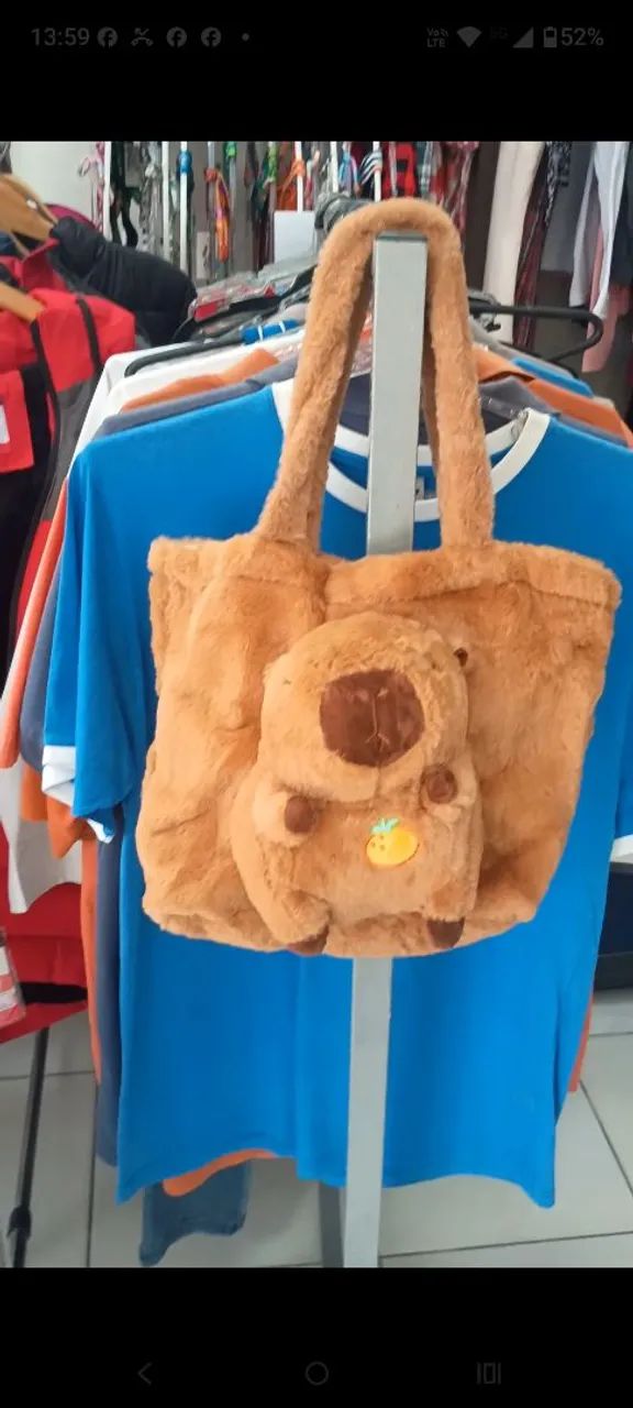 Bolsa temática da CAPIVARA  - Foto 3