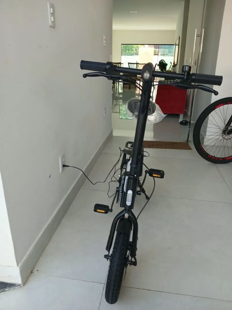 Bicicleta eletrica zero km nova com a caixa  - Foto 5
