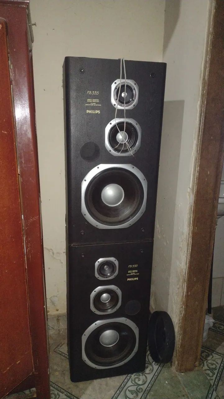 Caixas Philips ( 80 watts) .FB-335.Raras . - Foto 3