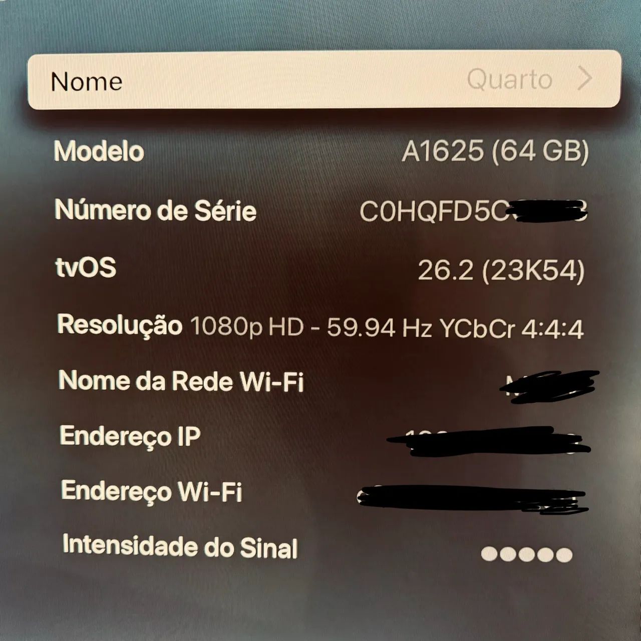 Apple TV 4ª Geração HD 64 GB - Modelo A1625 - Foto 6