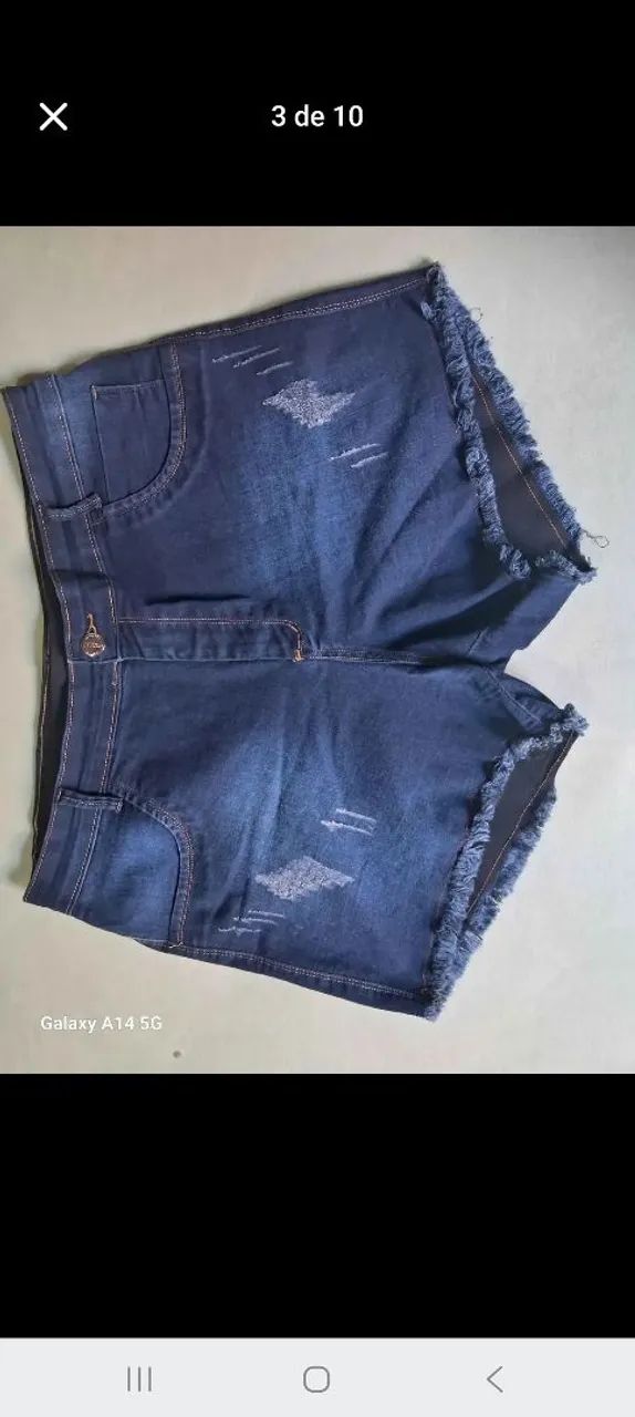 Shortes jeans 38 e 40