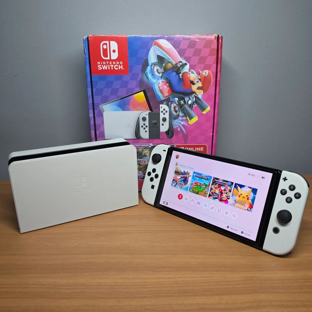 Nintendo Switch OLED + JOGOS