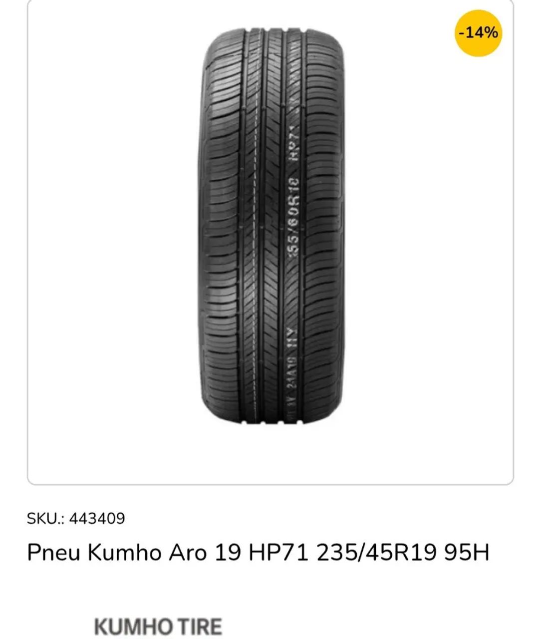 2 PNEU COMPASS LIMITED  KUMHO 235/45 Ar 19 - Foto 3