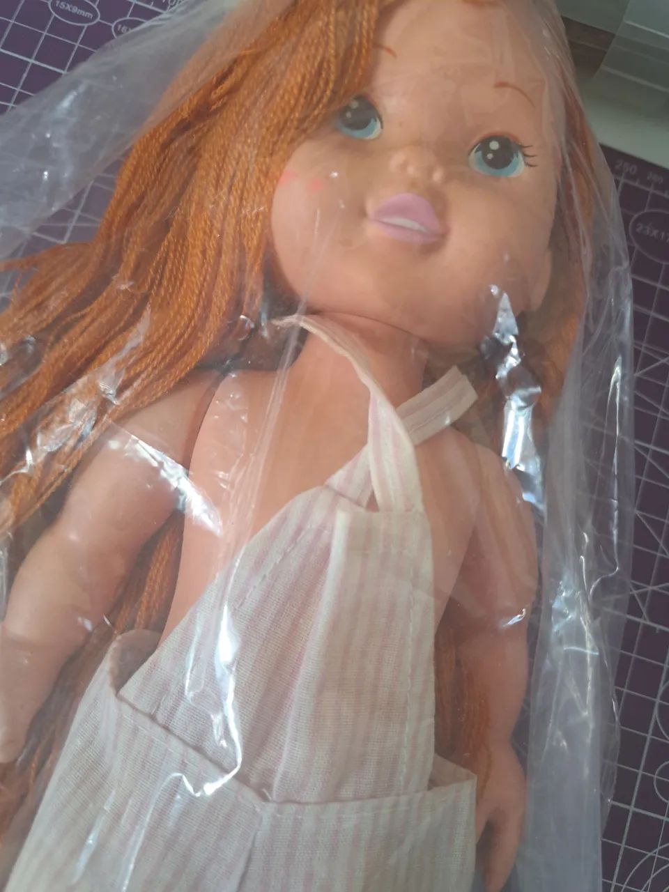 Boneca ruiva antiga  - Foto 4
